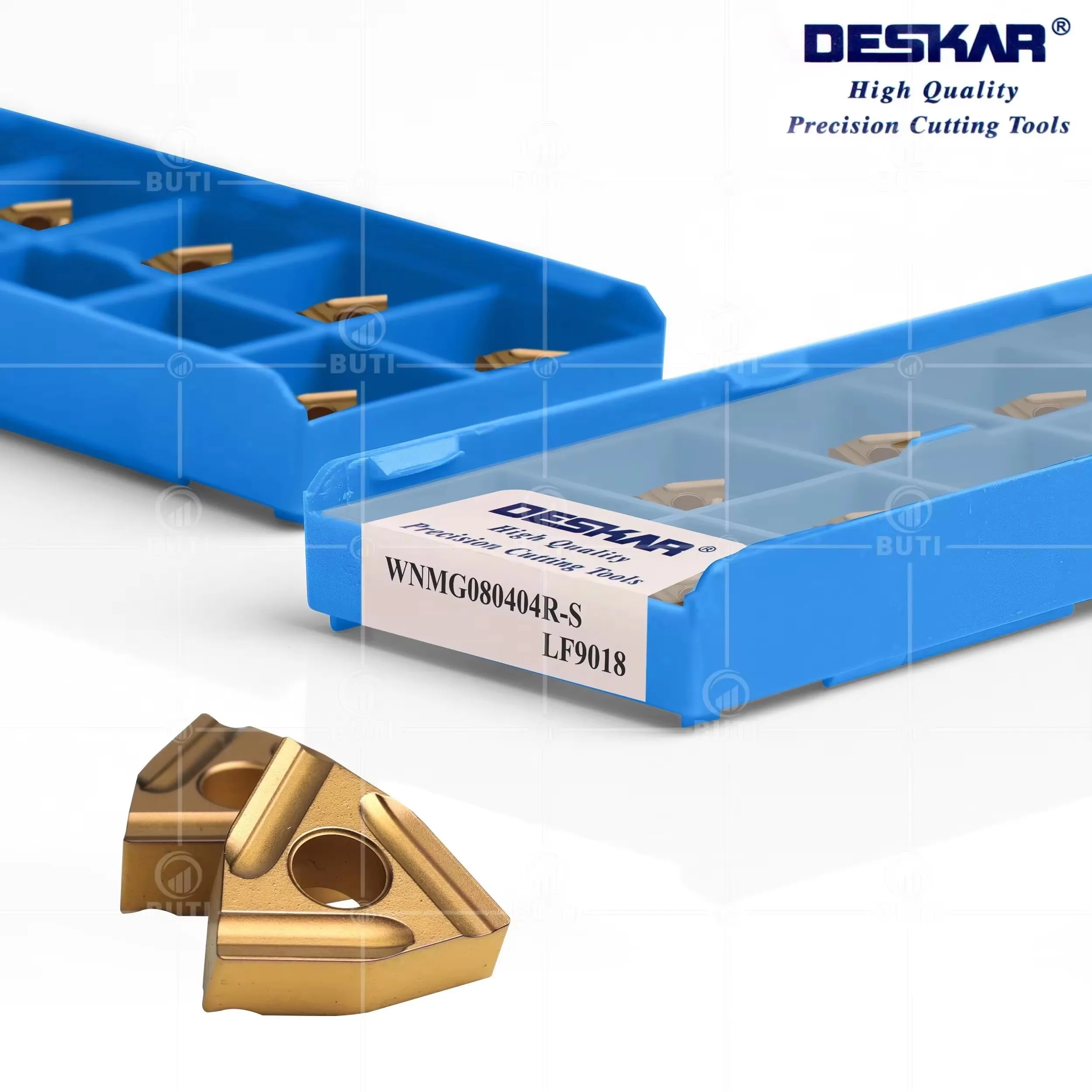DESKAR 100% Original WNMG080404R-S 080404L-S 080408R-S LF9018 LF9118 LF9218 Numerical Control Lathe Turning Insert Cutting Tool - view 2