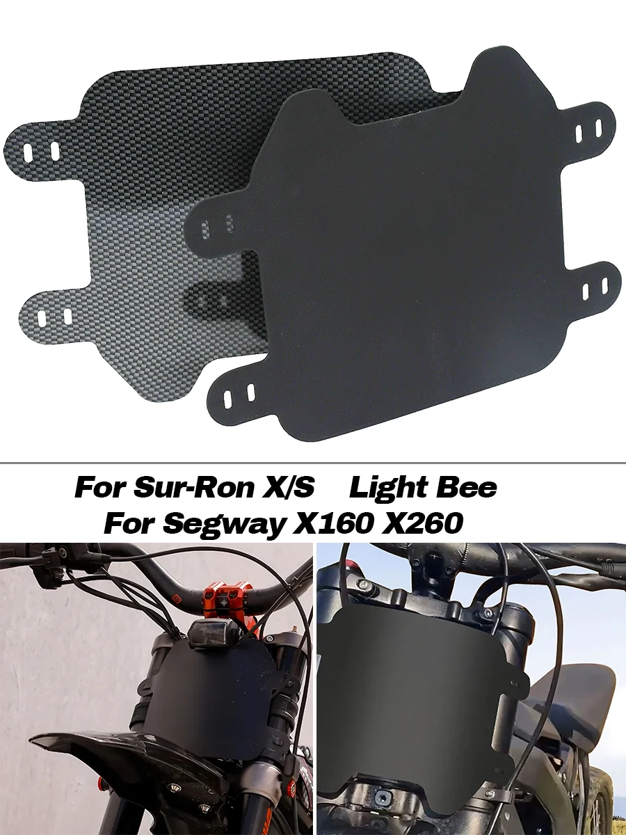 AliExpress LFMT Motorcycle Parts Front License Number Plate For Sur ron X/S Talaria Sting Light Bee Segway X160 X260 Registration Plate E-Bike