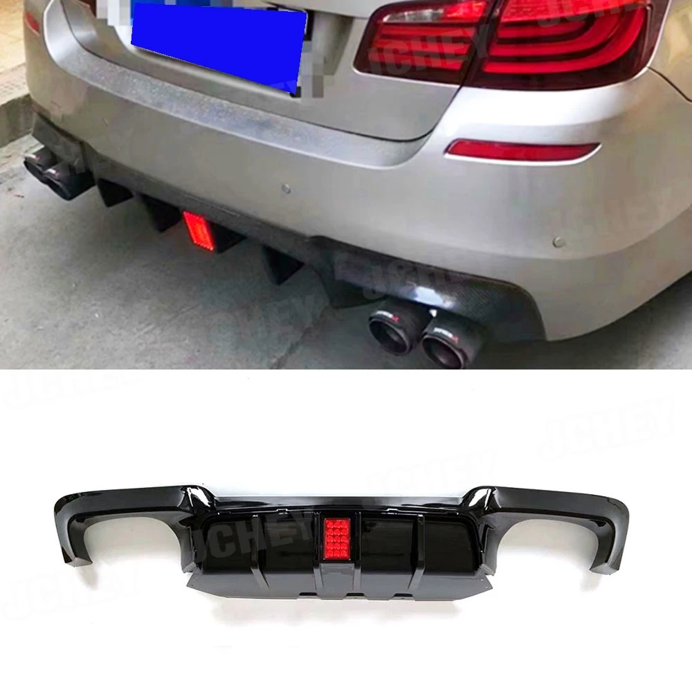 

Диффузор-спойлер JCHEY для заднего бампера BMW 5 серии F10 M5 2011-2016, расширители заднего бампера, комплект для тюнинга кузова