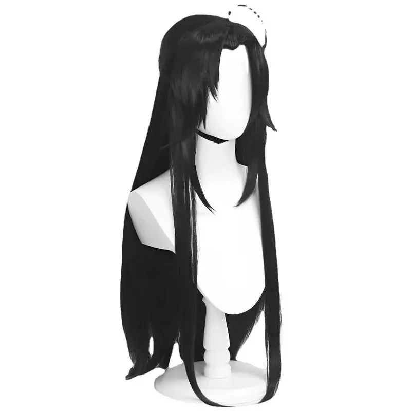 OP01 Anime Mo Dao Zu Shi Grandmaster of Demonic Cultivation Wei Wuxian Cosplay Wig For Halloween Party Black Hair Wig6Gd@!