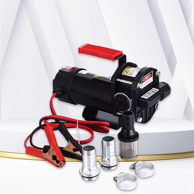 Bomba autocebante de alta potencia, 12V/24V, 40L-80L/min, bombeo de urea, diésel, gasolina, Bio metanol, máquina de repostaje a prueba de explosiones