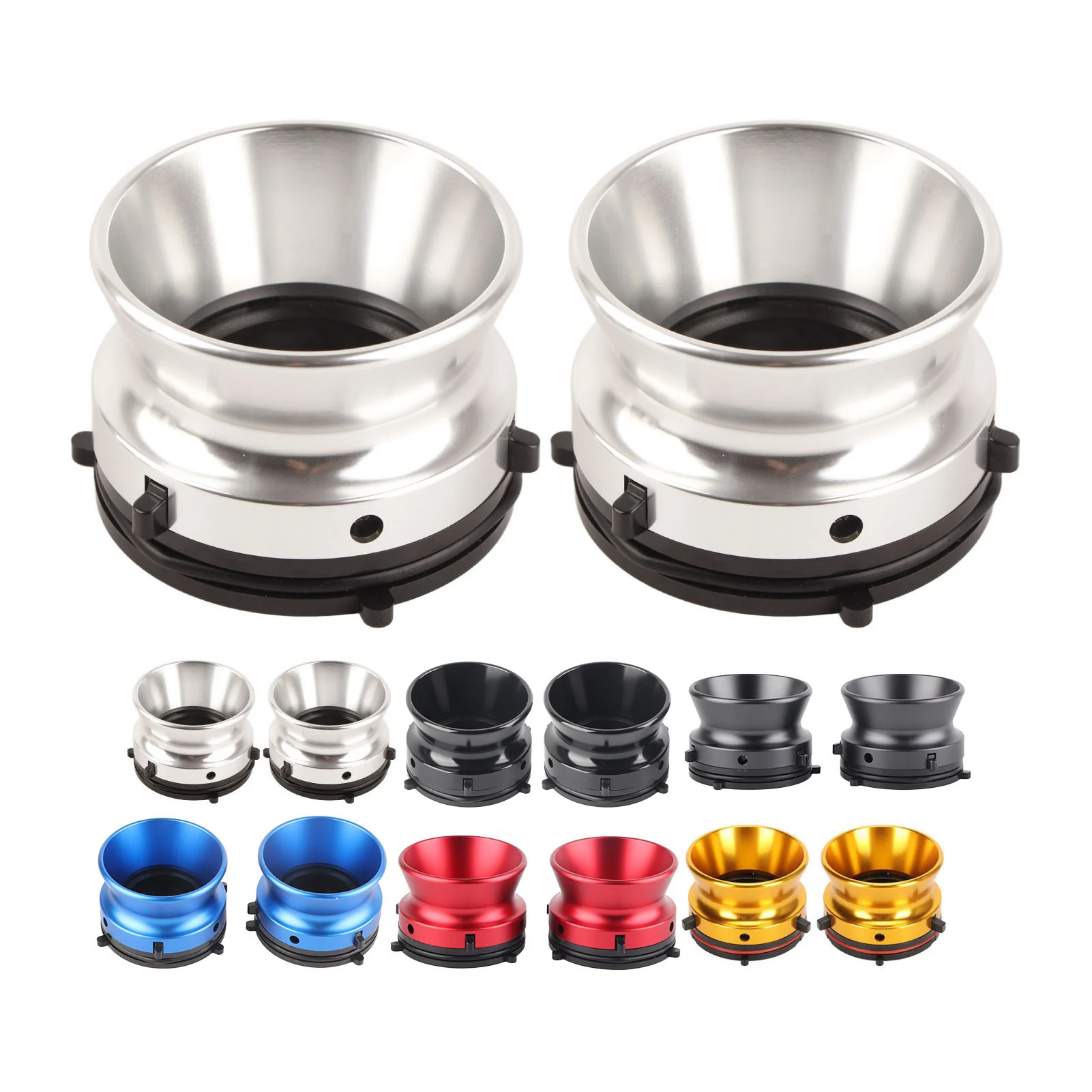 Hub Adaptors 1 Pair NAB Hub Adapters Professional Polished Aluminum Alloy 10 Inch Opener for Studer ReVox for Akai for Teac