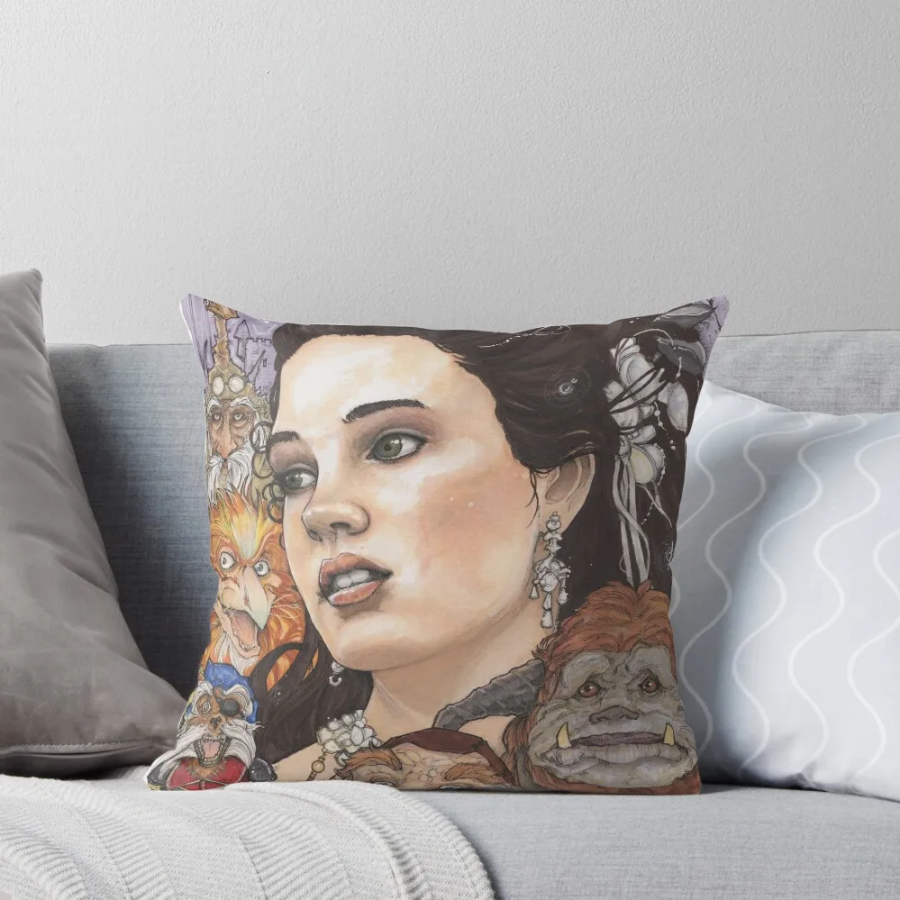 

Sarah Labyrinth The Movie Throw Pillow autumn pillowcase Plaid Sofa sleeping pillows pillow
