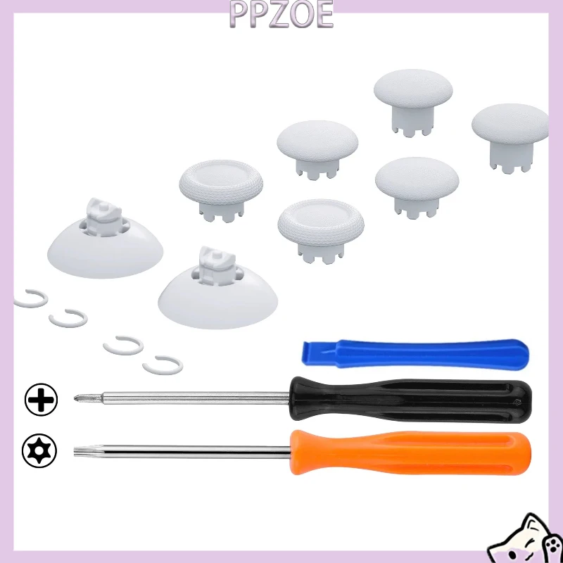 EDGE‑Sticks Interchangeable Thumbstick Caps For Xbox XSX X1S Elite 1 Switch Pro Controller Anti‑Slip Modular Joystick Replacemen
