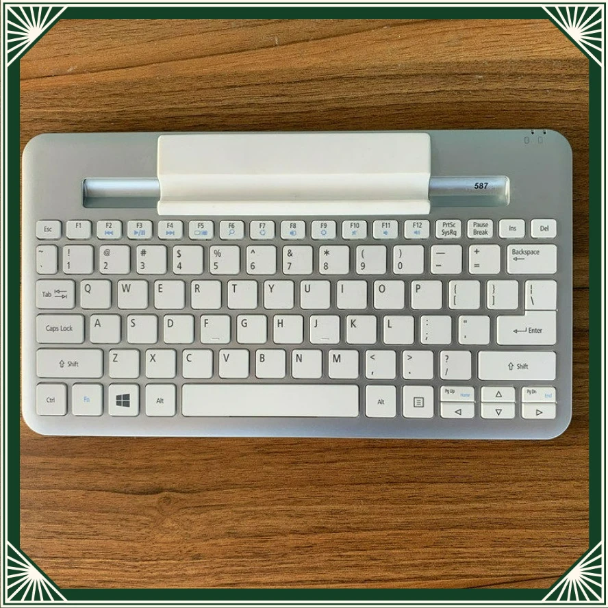 Metal Texture Wireless Bluetooth Keyboard for Acer W3-810 W4-820 Tablet Phone iPad
