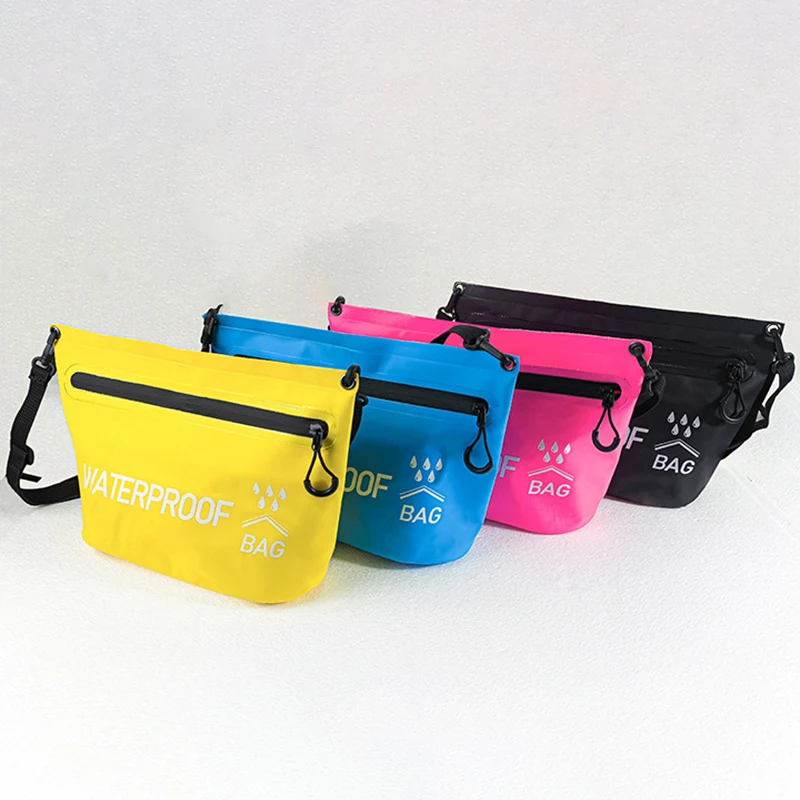 

5L Waterproof Wash Sack Dry Bag Swimming Rafting Kayaking Travel Zipper Handbag River Trekking Floating Boating Swimming Bag