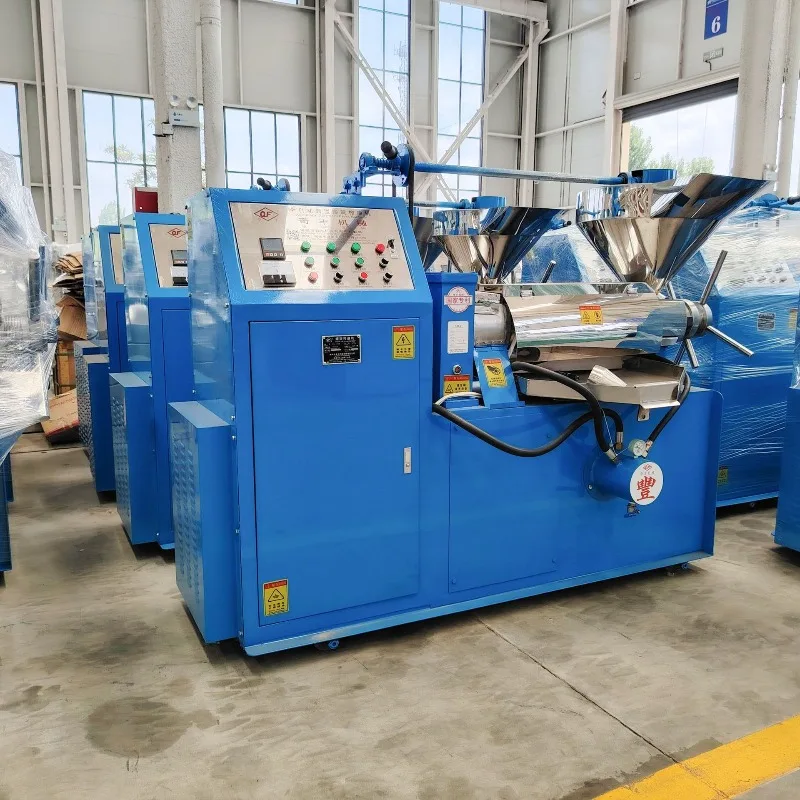 Automatic stainless steel coconut rapeseed Qifeng oil press rapeseed oil press commercial y