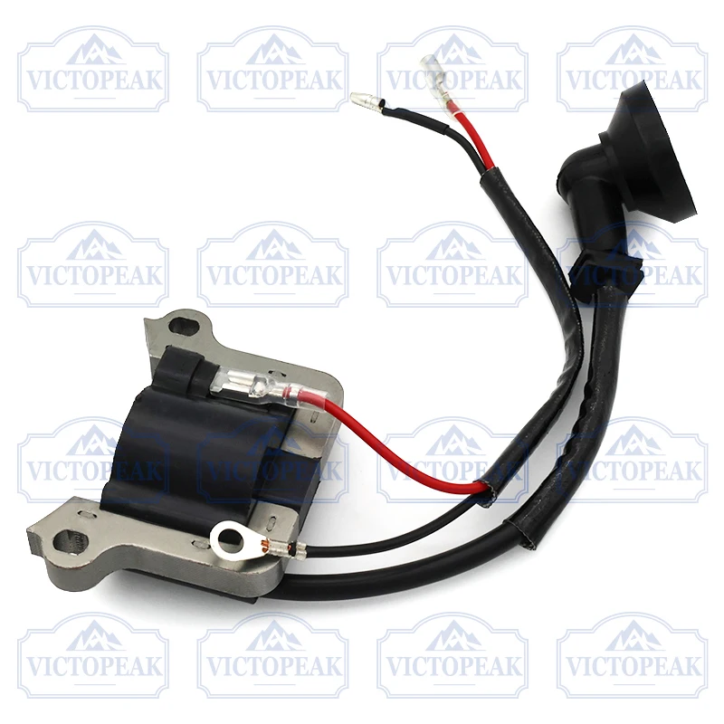 Bobina de ignição 40-5 44-5 40F-5 44F-5 Bobina de roçadora para ferramenta elétrica de jardim Cortador de escova Aparador de grama Cortador de grama