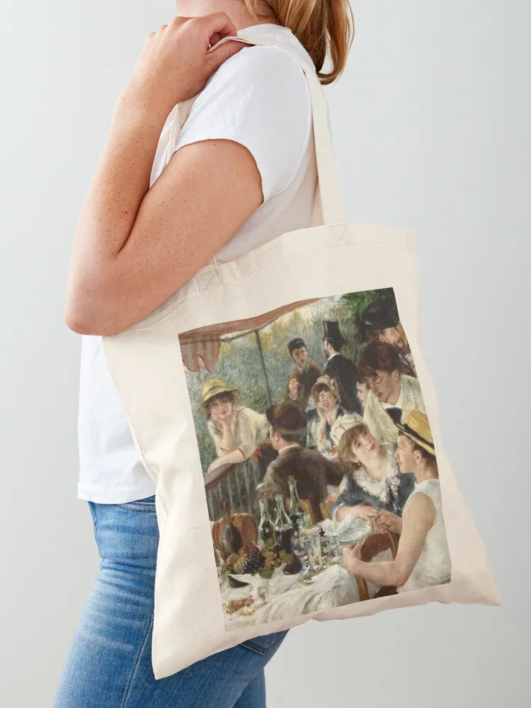 

Vintage Pierre Renoir Lunchen Boating Party 1881 Fine Art Tote Bag bag for beach shopper bag women canvas canvas bags female