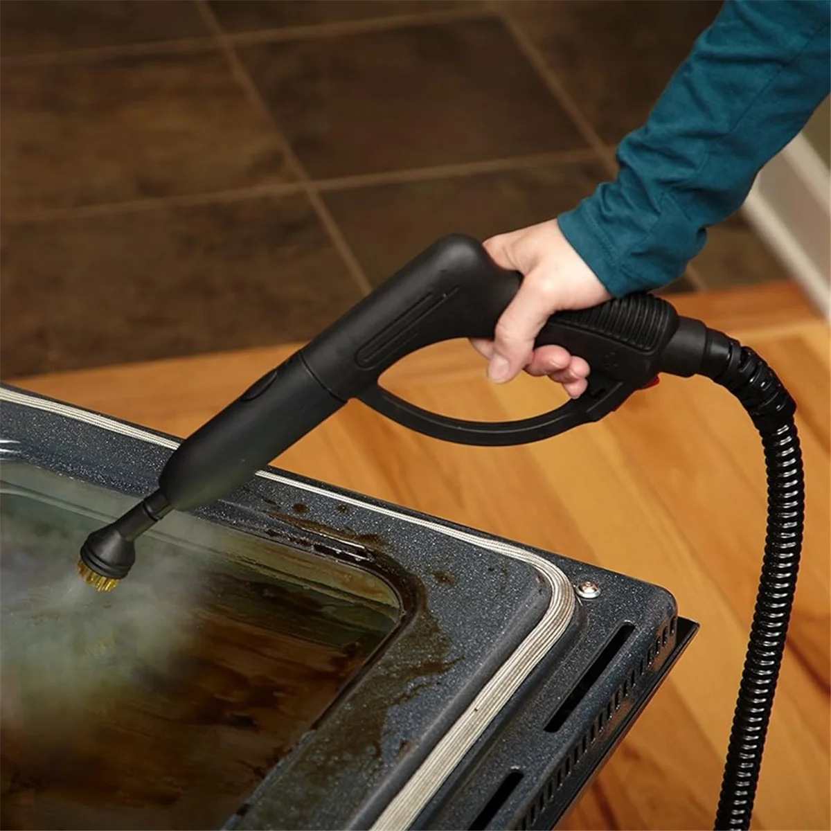 4 pezzi per kitfort macchina per la pulizia a vapore spazzola in nylon spazzola a vapore accessori per ugelli a vapore XY