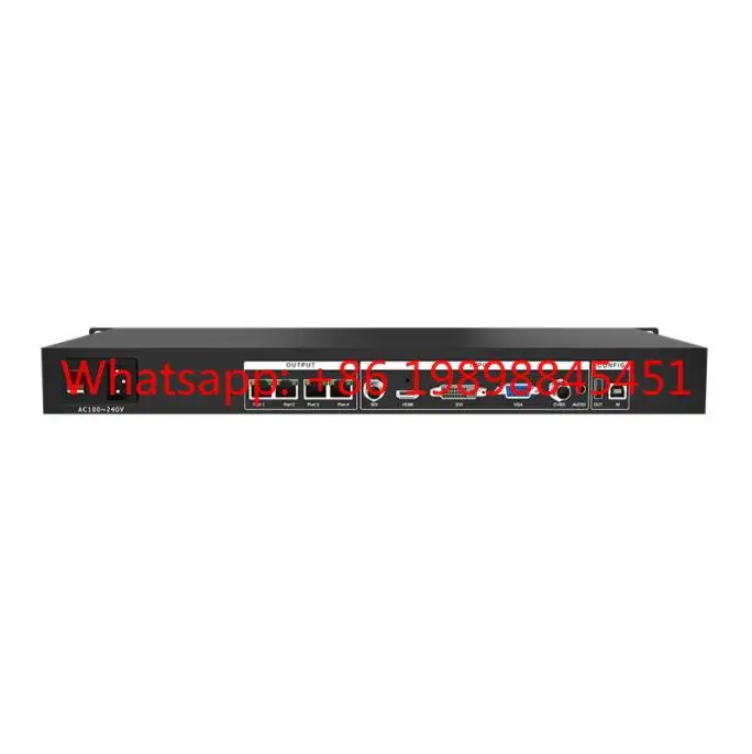 Colorlight X-Series X4 LED Controller，4 Gigabit Ports，2.6M Pixels Video Processor for LED Display