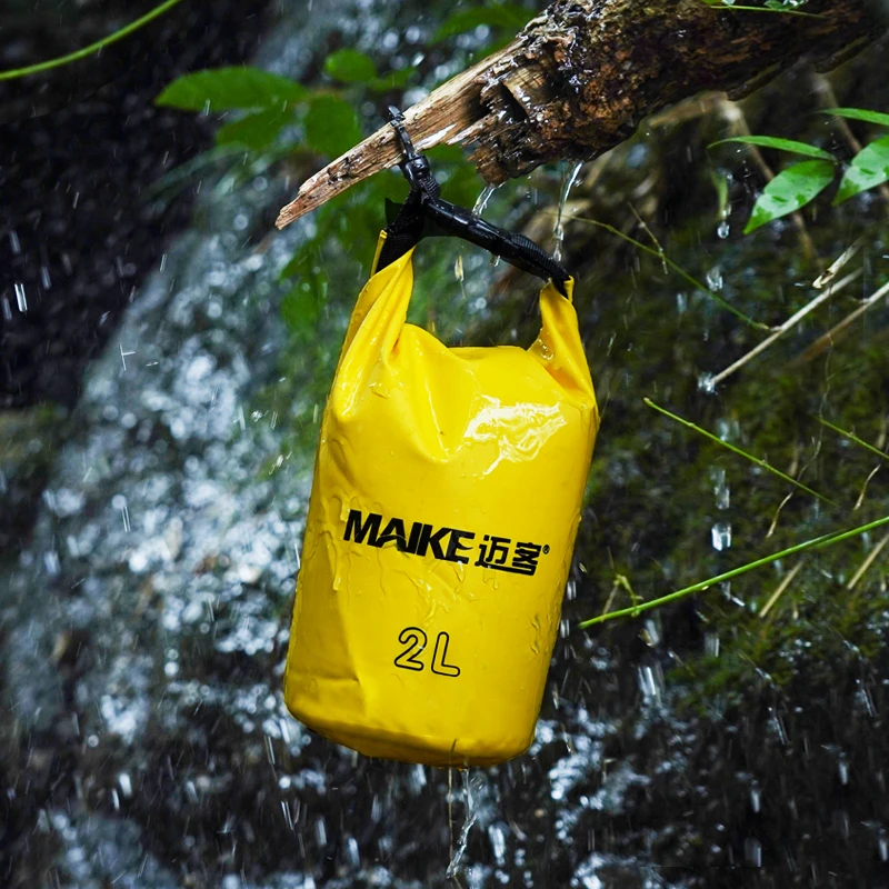 Maike 2L/5L/10L/20L bolsa impermeable para mujeres hombres natación Rafting kayak río Trekking Canyoning mochila impermeable bolsa seca