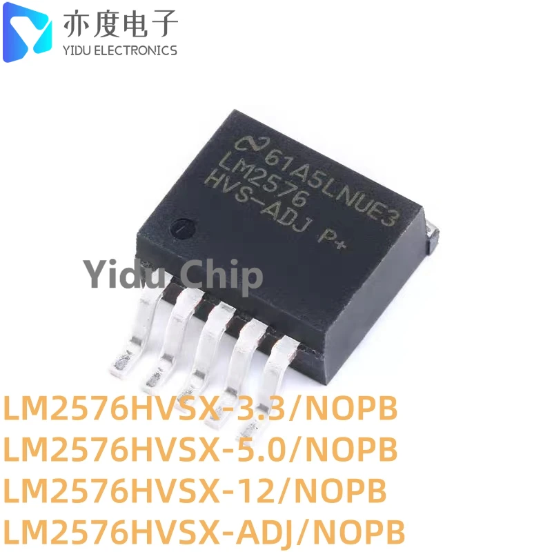 5-50pcs/lot LM2576HVS LM2576HVSX-3.3 LM2576HVSX-5.0 LM2576HVSX-12 LM2576HVSX-ADJ TO-263-5 3A STEP-DOWN VLTG REG CHIP IC