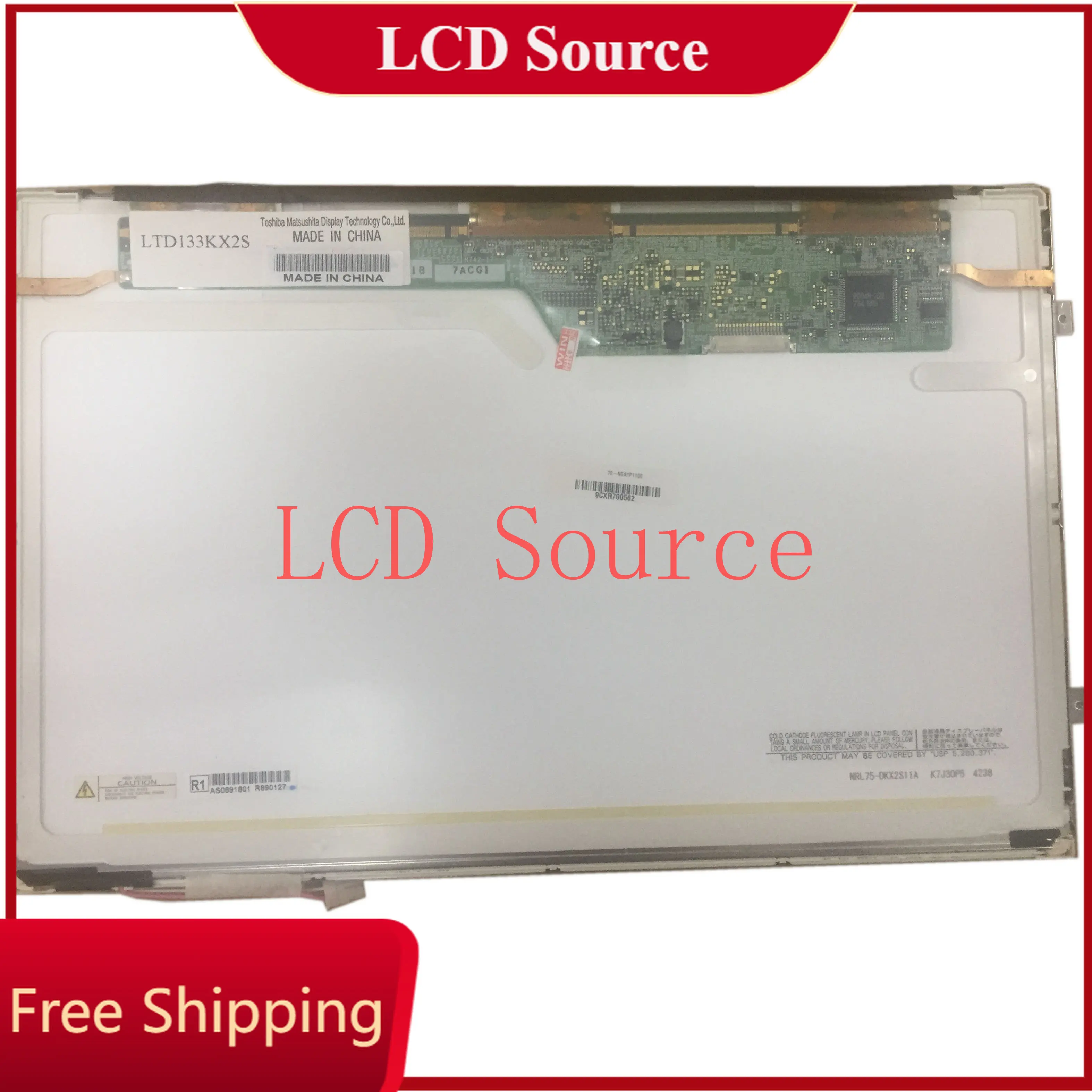 LTD133KX2S 20 PIN LCD SCREEN PANEL 1280*800 WXGA 1 CCFL NEW