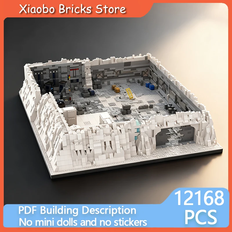 

Популярные звездные фильмы, модель MOC, строительные кирпичи, военная основа эхо, модульные технологии, подарки, праздник, сборка, детские игрушки, костюм