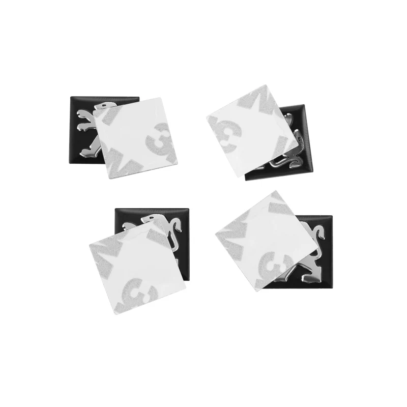 5/10 Stück Aluminium-Autofernbedienungs-Schlüsselanhänger-Aufkleber für Peugeot 206 207 308 307 208 107 508 301 406 607 106 407 205 3008 408 – Detail 4