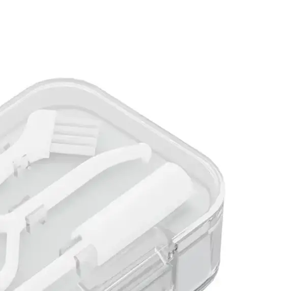 

Double Layers Denture Box Tooth Storage Portable Case Retainer Braces Storage Box Denture Storage Box Soaking Container