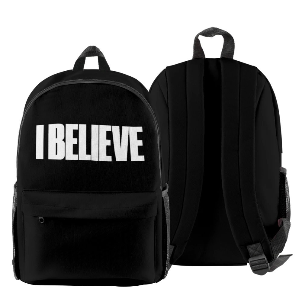 

Phil Wickham I Believe Merch Backpack Unisex Shoulders Bag Casual Streetwear Daypack Travel Bags