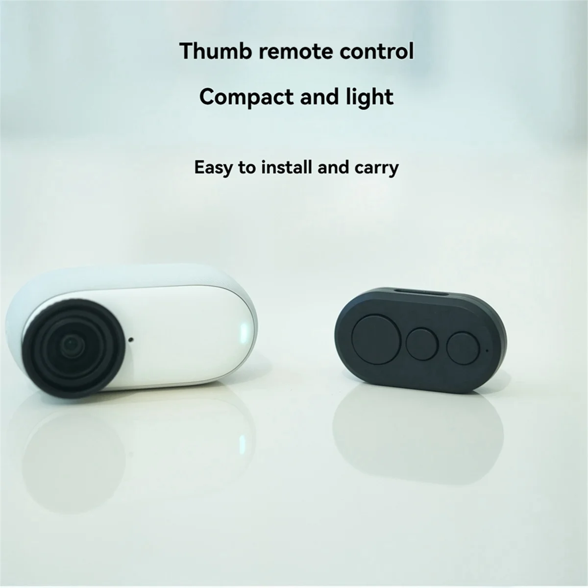 AA87C Подходит для спортивных камер Insta360 и GoPro, Bluetooth-пульт дистанционного управления 360 X2 X3 X4 GO3 Ace Pro, GoPro9 10 11 12 13