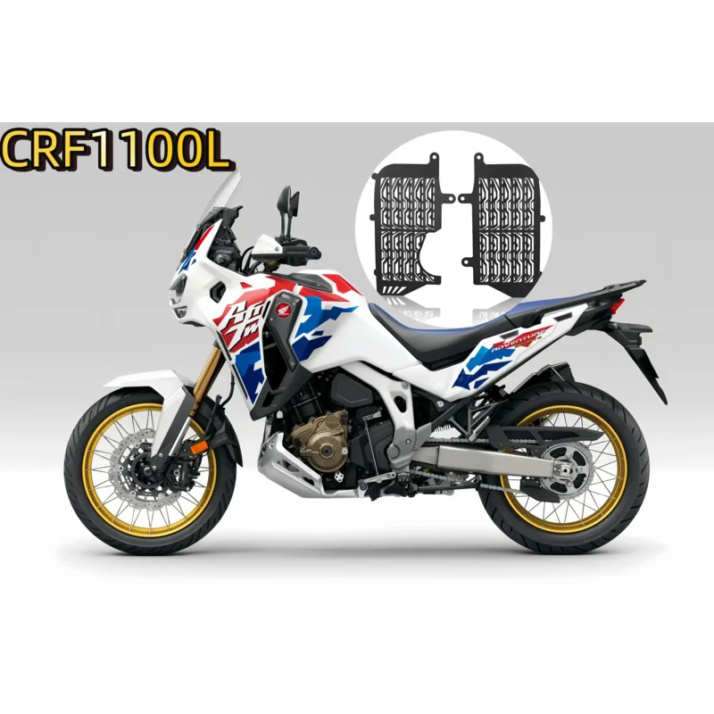

2024 2023 Защитная крышка решетки радиатора для Honda CRF1100L Africa Twin CRF 1100 L Africa Twin Adventure ADV Sports 2020-2022