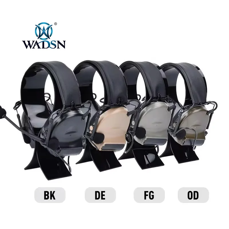 WADSN Tactical C2  II Communication Headset Shooting Headphone With Airsoft Kenwood U94 PTT Hunting Earphone Accessories