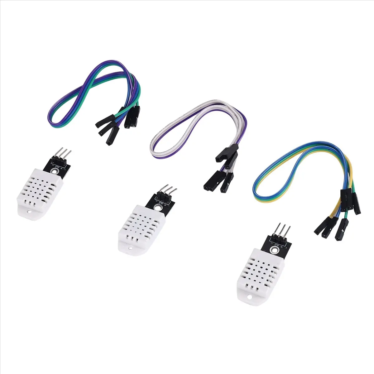 KSOL 3Pack for for Temperature and Humidity Sensor Module with Cable for and Including EBook