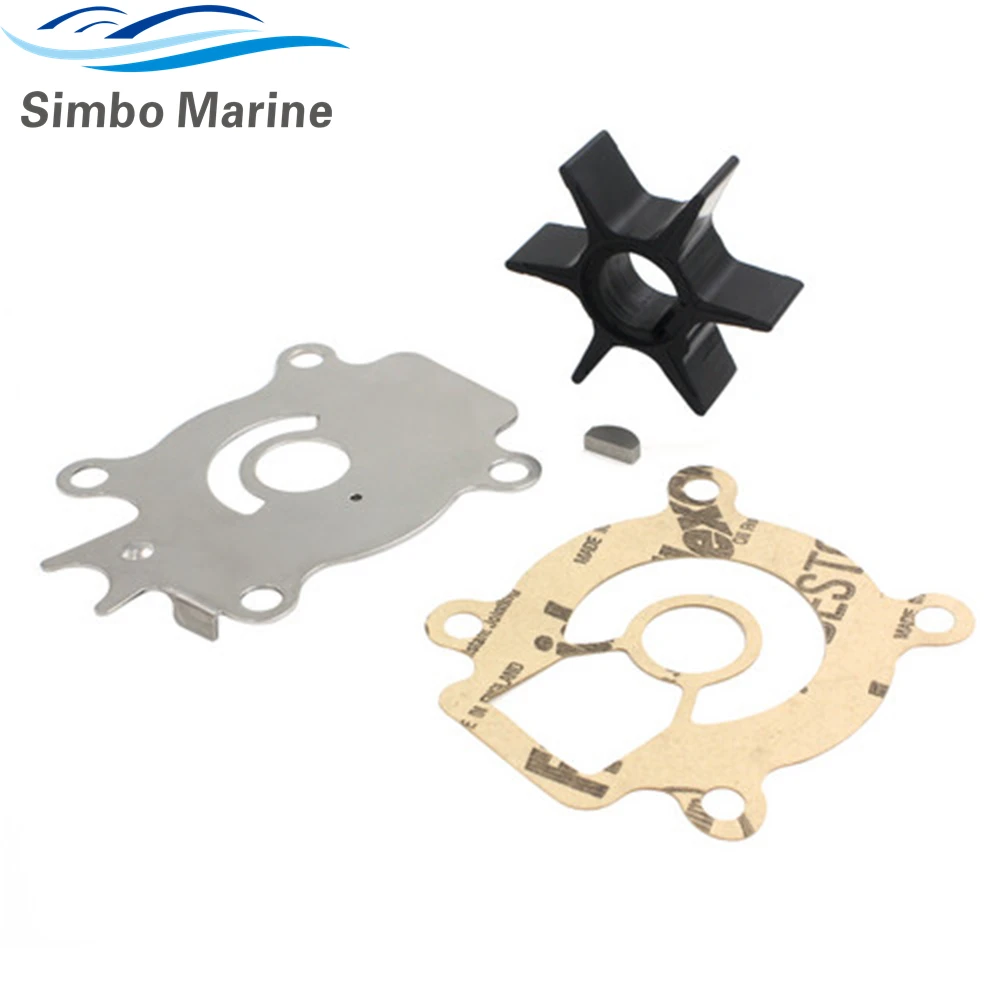 17400-95550 Water Pump Impeller Kit For Suzuki 2 Stroke Outboard DT75 DT85  Motor 17400-95350 17400-95351 Sierra 18-3244