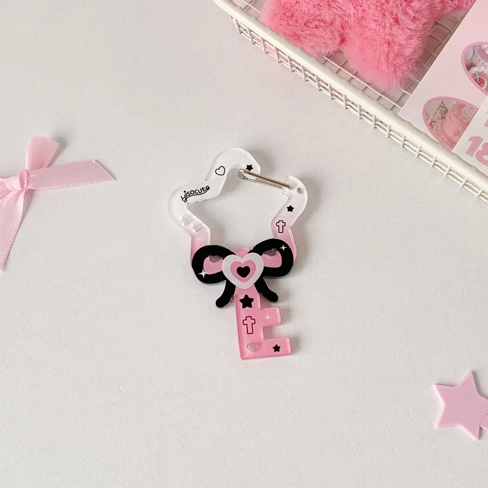High Quality Acrylic Carabiner Special Shaped Keychain Decor Key Ring Pendant Bag Charms