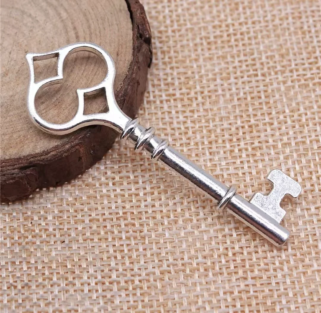 

10pcs 60x20mm Zinc alloy metal tibetan silver plated charm T0382 for jewelry making