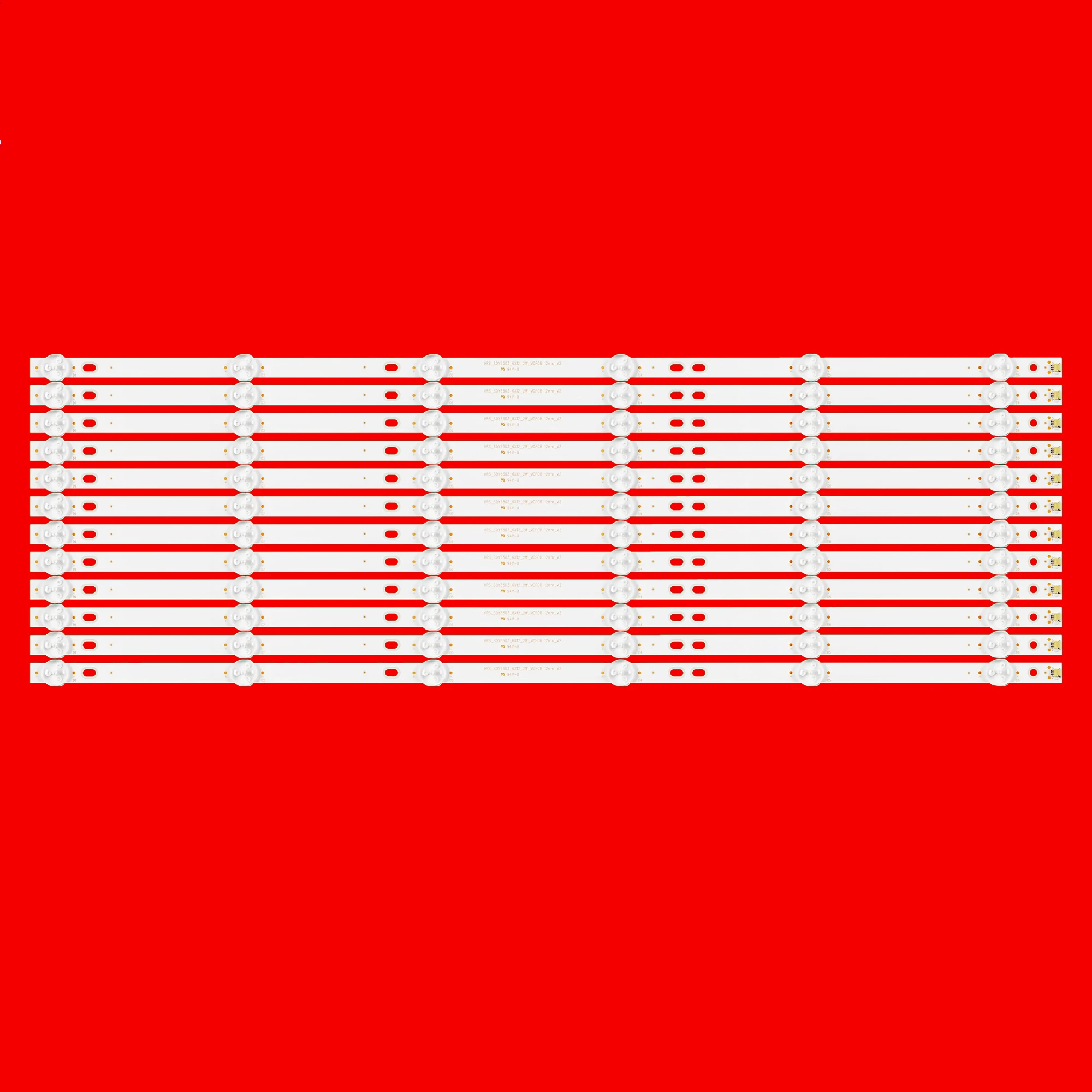 

Светодиодная лента подсветки для HRS_SQY65D3_6X12_2W_MCPCB JL.D65061330-031DS-M_V02 65LUA19S 65LUA79M RTU6549-C RNSMU6540 RNSMU6536