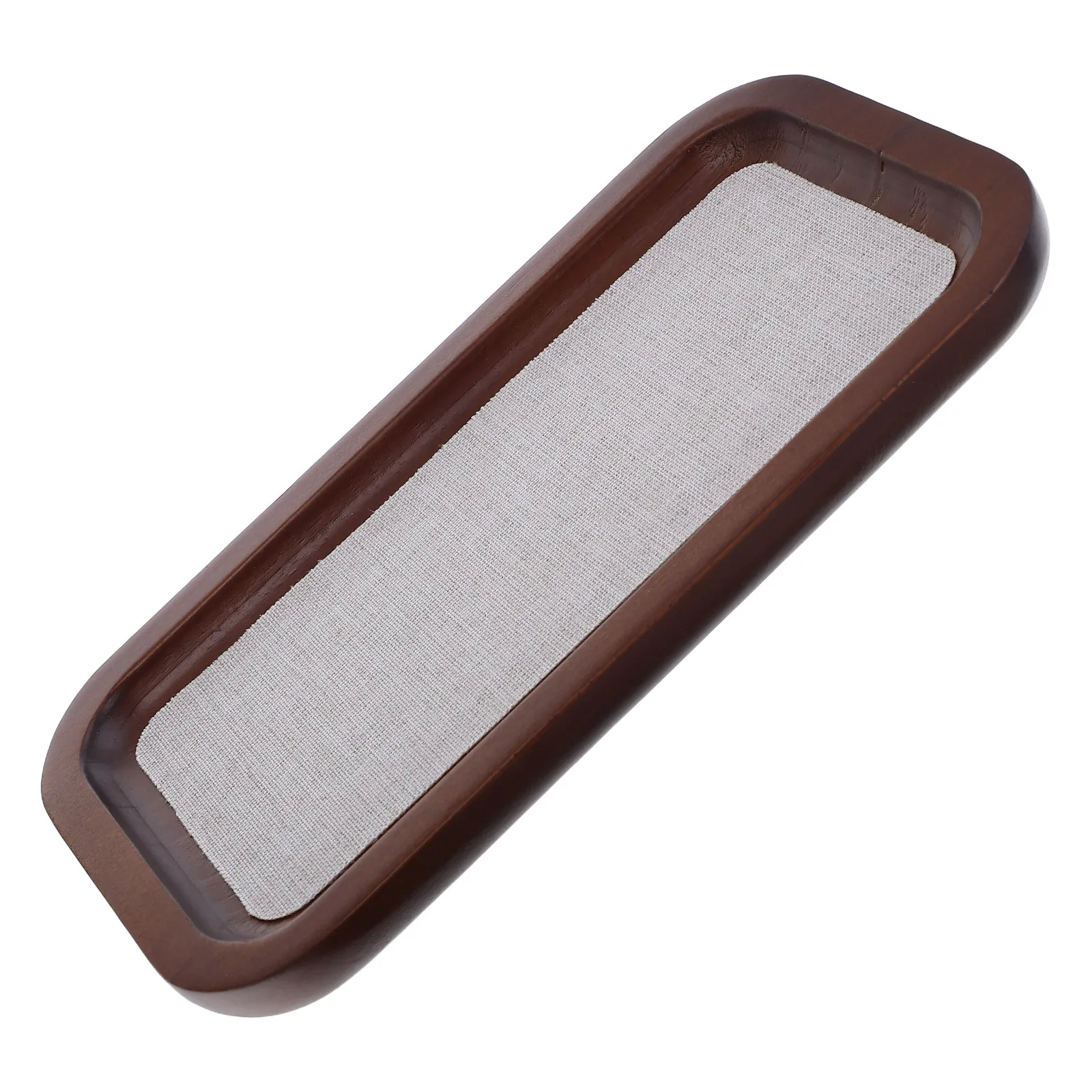 

Wood Jewelry Display Tray Flat Organizer for Rings Earrings Necklaces Bracelets Elegant Wood Tray for Home Boutique Jewelry