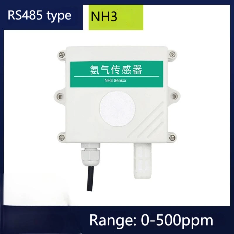 Ammonia Sensor NH3 Gas Detector Industrial Toxic and Hazardous Monitoring RS485 Ammonia Concentration Transmitter