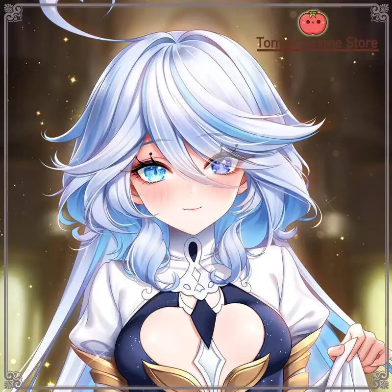 

Game Anime Genshin Impact Furina De Fontaine Dakimakura Hing Body Case Otaku Pillow Cushion Bed Ings Xmas Gift