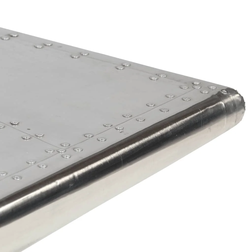 Table basse moderne en Aluminium Style avion