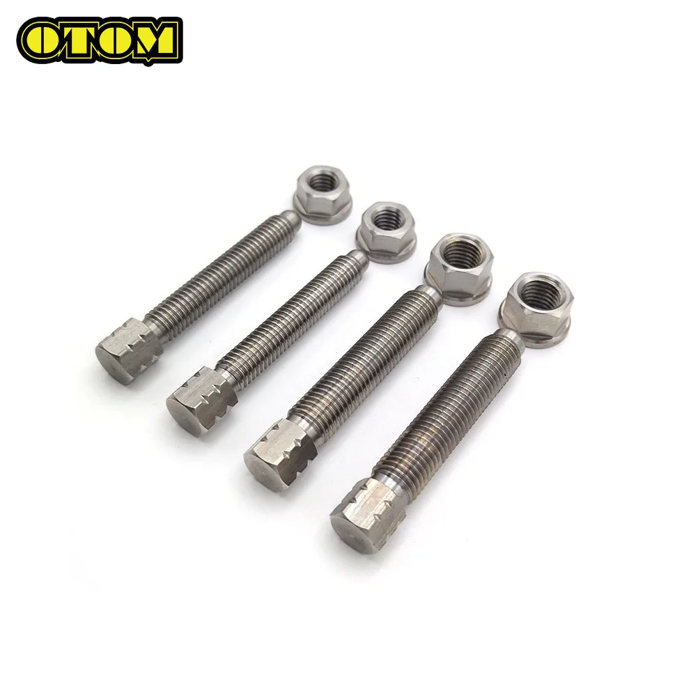 Motorcycle Universal M8 M10 Chain Adjuster Bolt Stainless Steel For KTM CRF YZF KXF RMZ 125 250 300 350 450 Pit Dirt Bike Part