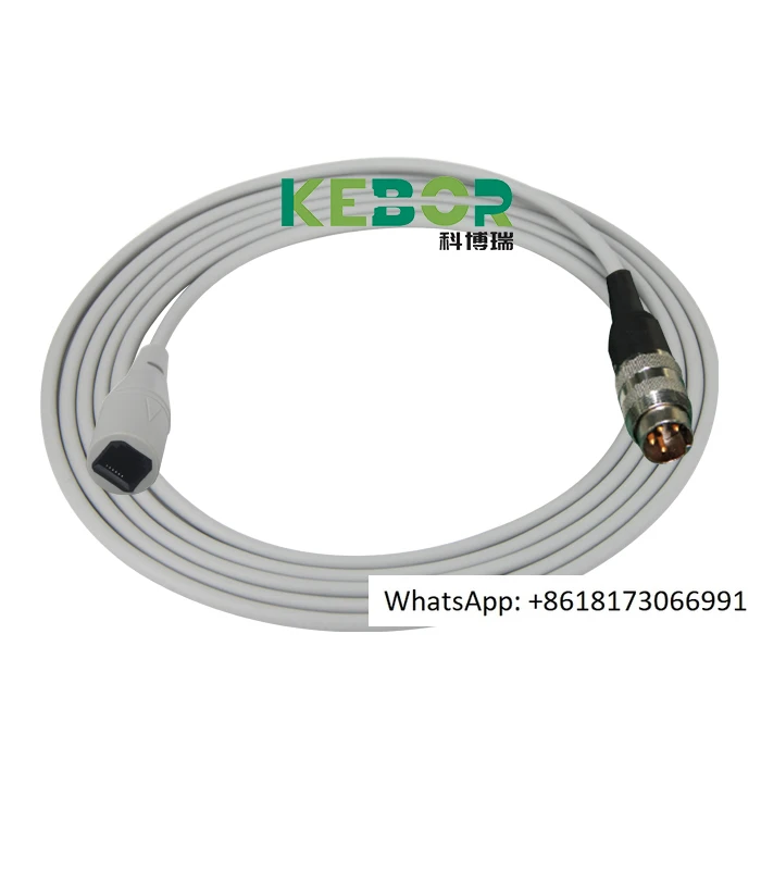 

Cisco's unique blood pressure cable to Edward/Braun/Mindray pressure sensor cable connection line