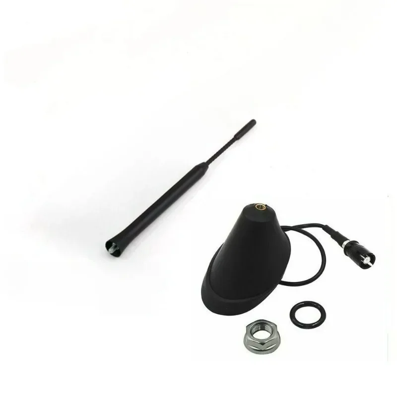 Universelle 12V Anti-Noise Auto-Dachantenne AM/FM Whip-Antenne mit Halterung für verbesserten Radioempfang – Detail 4