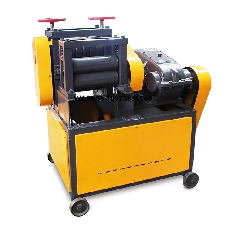 Máquina enderezadora automática de chatarra TMT, máquina de gran potencia