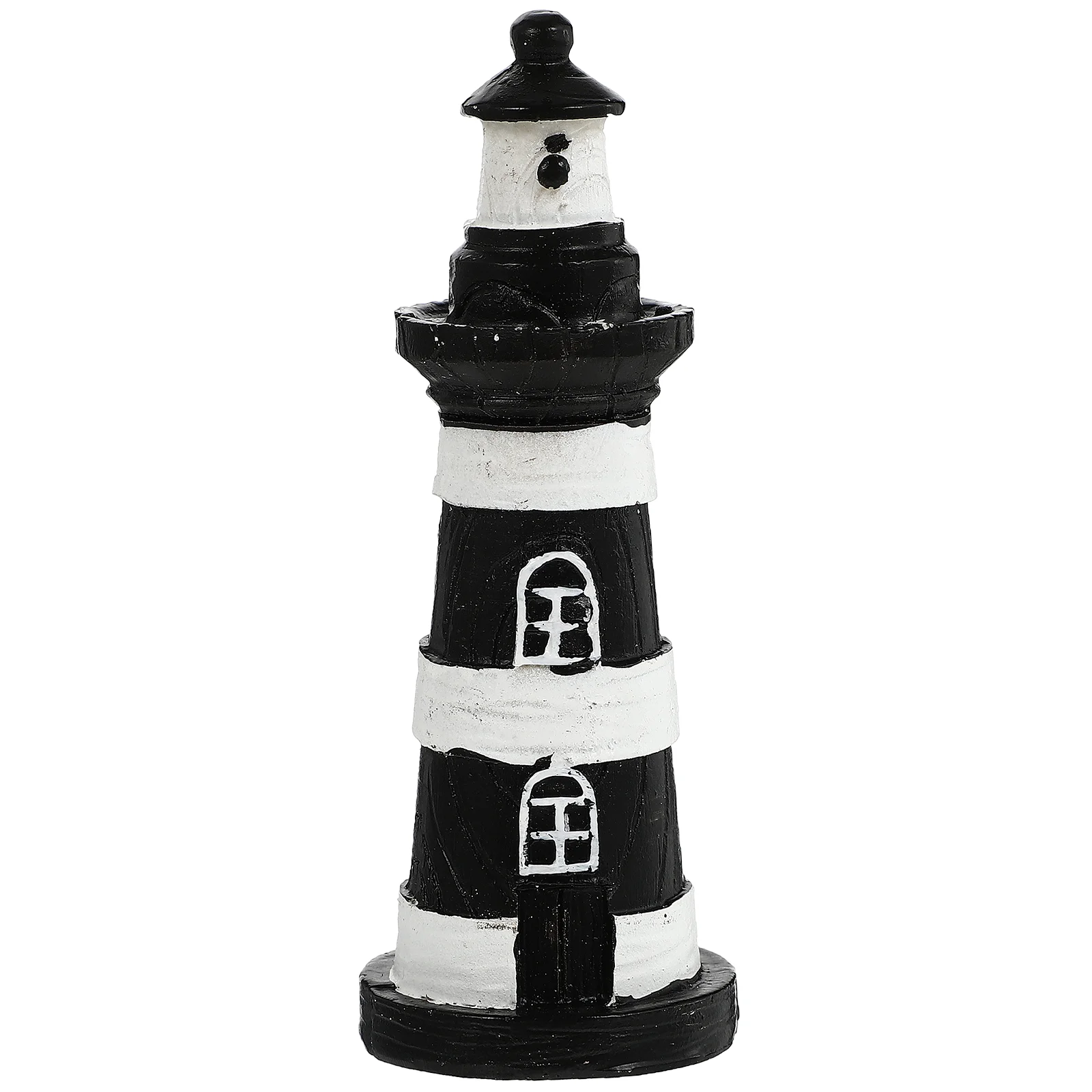 

Ocean Sea Beach Lighthouse Wedding Decorations Resin Ornament Mini Rustic Table Lamp