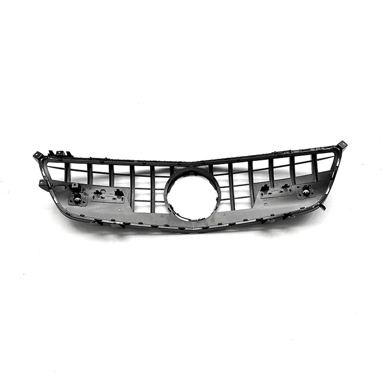 For Mercedes Benz R231 SL Class 2013-2016 SL400 SL500 GT Style Front Grill Grille Black/Silver Car Upper Bumper Hood Mesh Grid