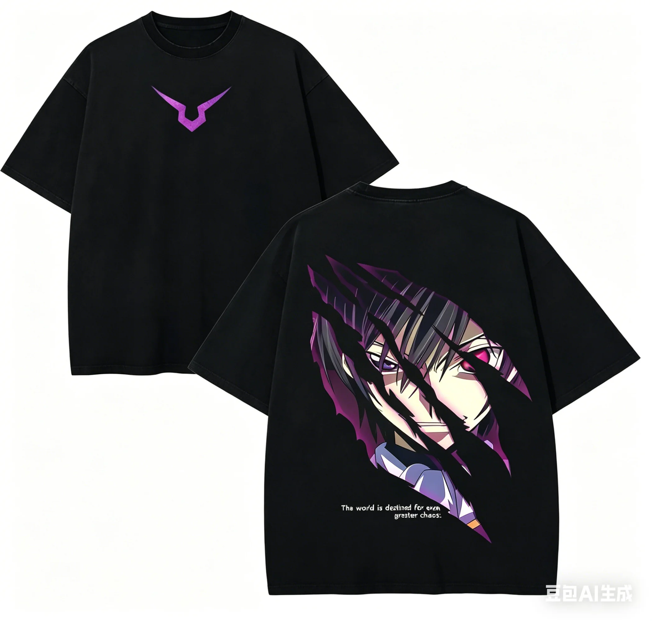 2026年夏アニメ「コードギアス」オーバーサイズTシャツ、ル - Anime Merchandise For Women のレビューと価格