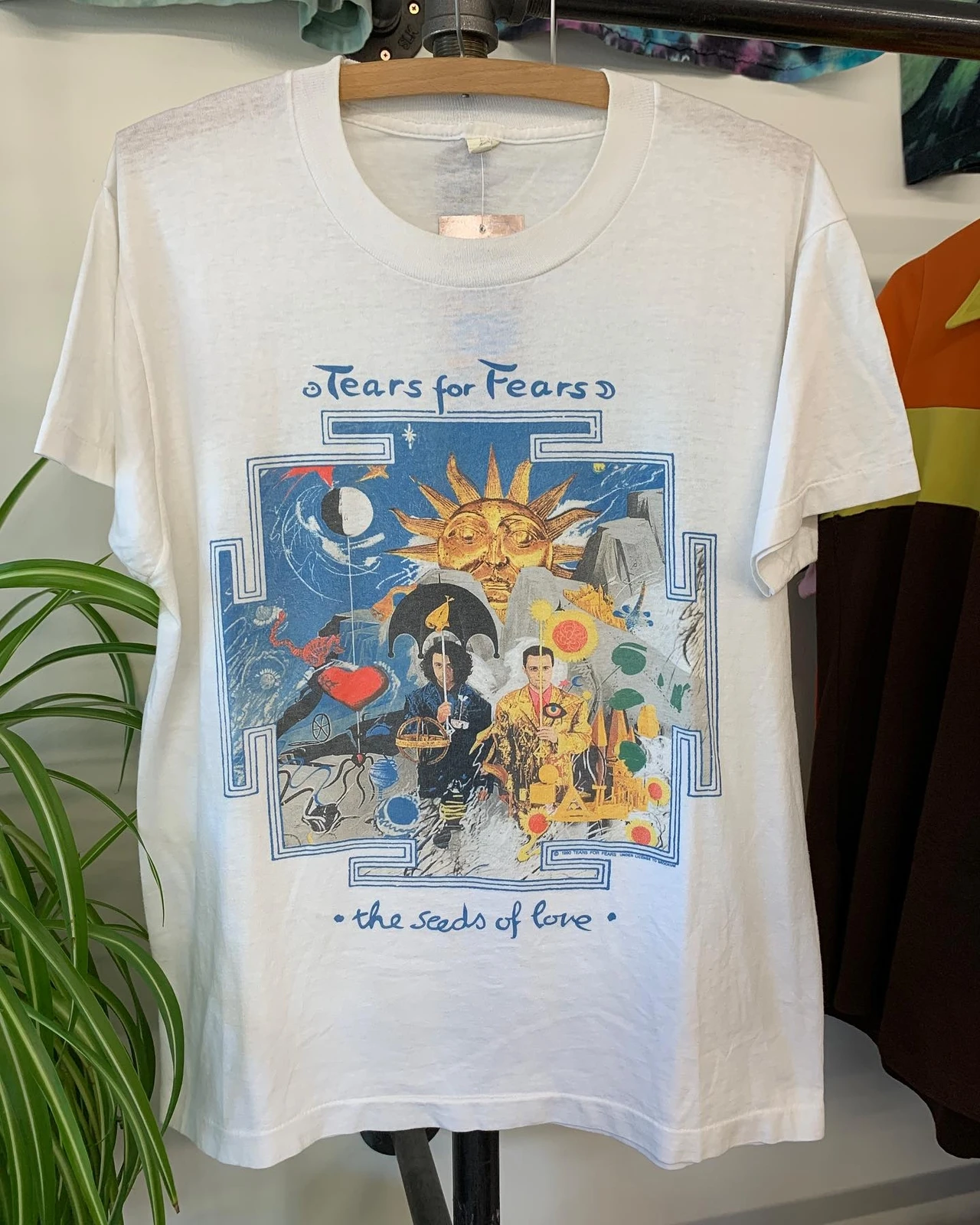 Tears For Fears band The Seeds Of Love sand T shirt classic style NH14564