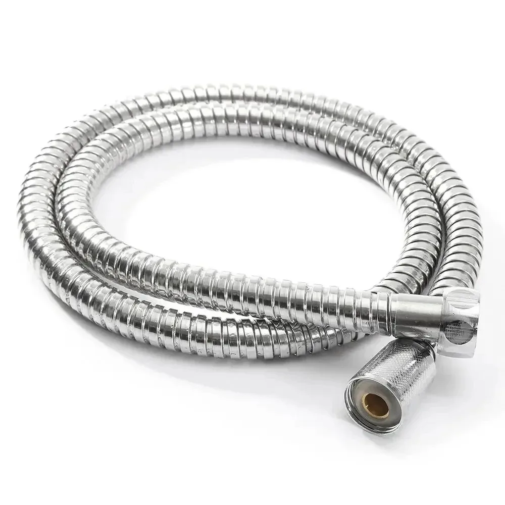 

Stainless Steel Flexible Shower Hose Pipe Waterproof Bathroom Water Pipe Replacement Accessory For Household Shower Room Use