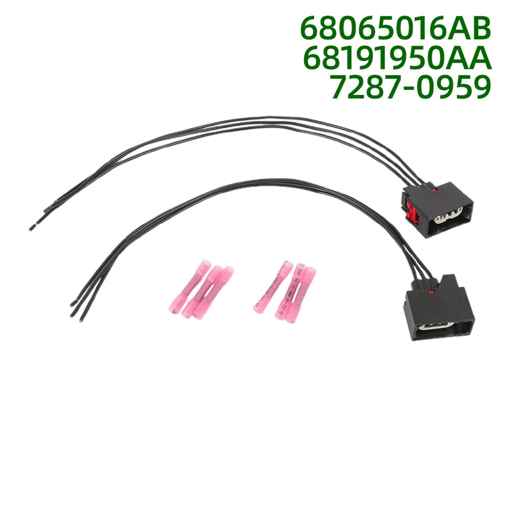 

Пластик 12 В для Dodge Ram для 1500 11-14, жгут проводов задних фонарей, 3-контактные разъемы, номер OEM 68065016AB 68191950AA 7287-0959