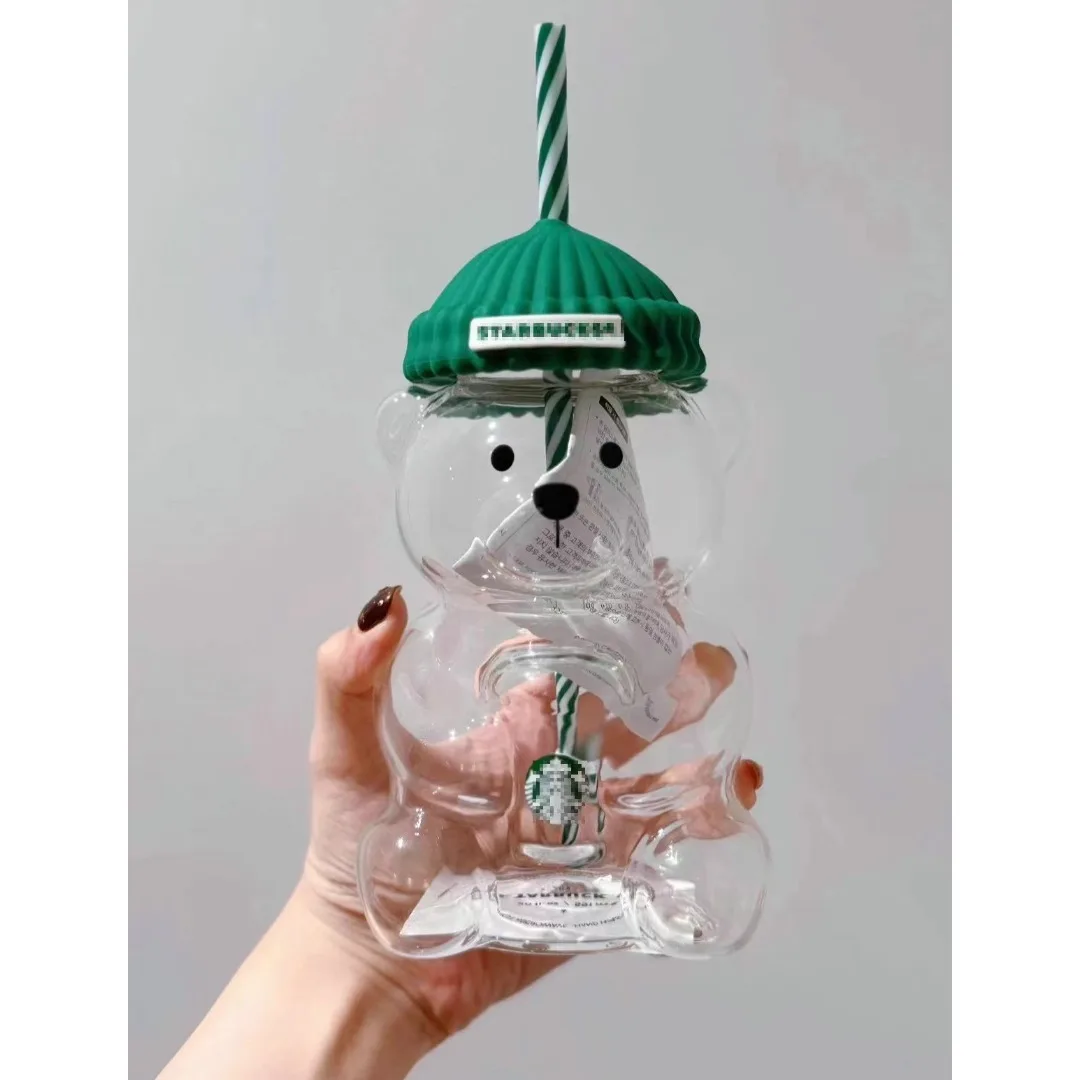 

Модная и милая банка для хранения в форме фигурки плюшевого мишки, чашка для напитков, дополнительная услуга по настройке логотипа