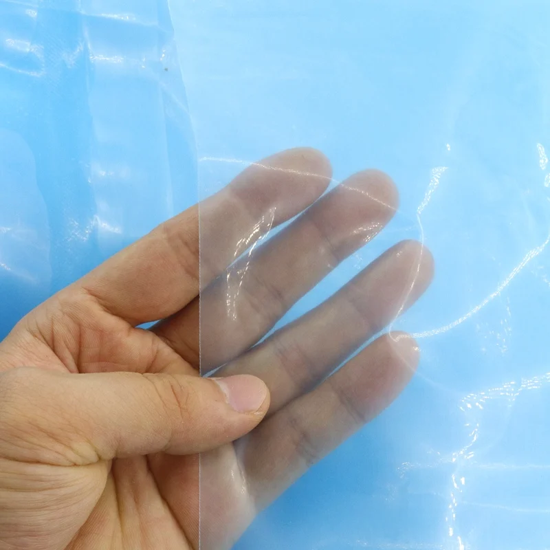 0.12mm Blue Transparent Defogging Grow Seedlings Greenhouse No Drop Film Agricultural Cultivation Rainproof Weather-resistant