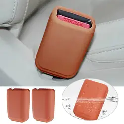 For Li Lixiang L7 L8 L9 2024 2023 2022 Car Seat Belt Socket Silicone Protective Sleeve Scratch Resistance Auto Accessories