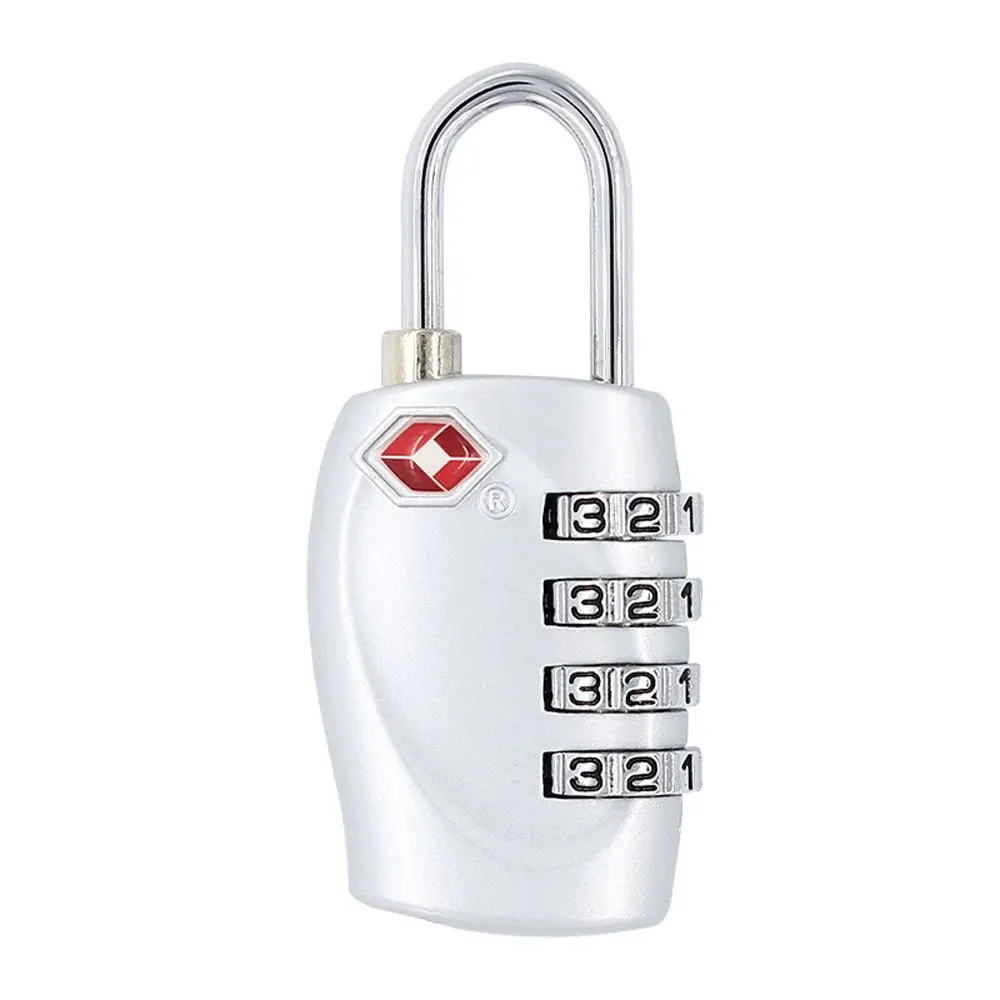 TSA330 Luggage Suitcase Smart Combination Lock 4 Digit Password Lock TSA Customs Code Lock Padlock