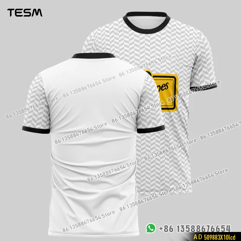 Tesm Men Breathable Printed Short-Sleeve Sports T-shirt - Multi-Training Jersey-Inspired Fan Couple Parent-Child Party-Style Top