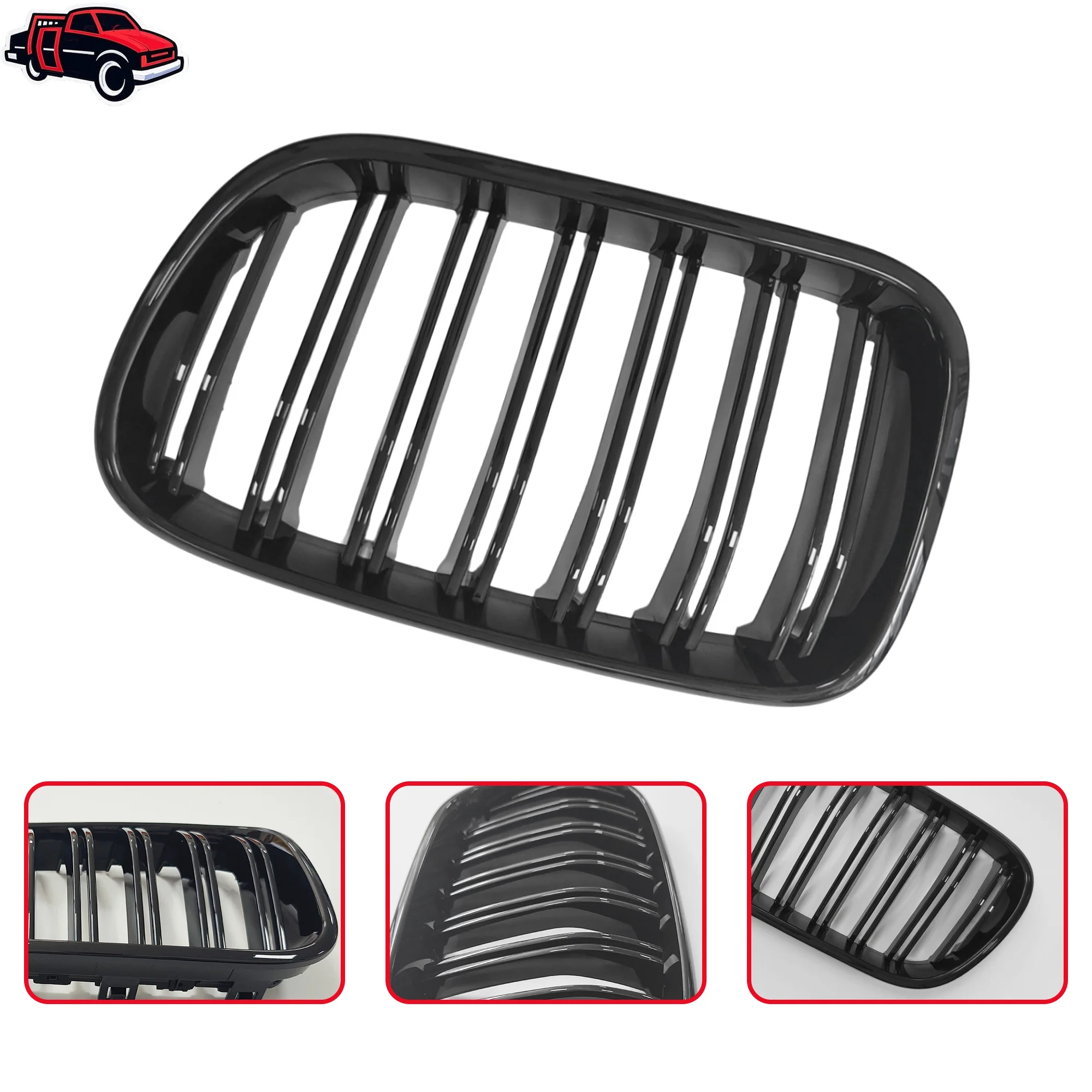 Front Bumper Kidney Grill For BMW X3 F25 2011 2012 2013 2014 SDrive18d XDrive20d XDrive28i XDrive30d XDrive35i Body Kit Tuning